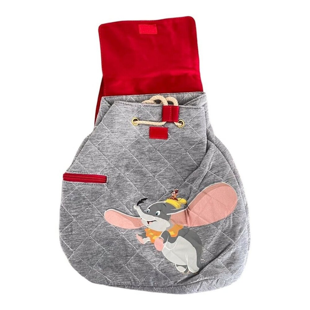 Disney Parks Dumbo the Flying Elephant Walt Disney World Drawstring Backpack - Picture 3 of 5